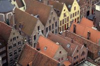 Bruges rooftops
