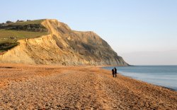 Pebble Beach and Cliffs, Dorset