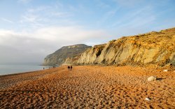 Pebble Beach and Cliffs, Dorset