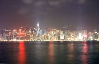 Lights of Hong Kong Island