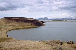 Pseudo craters - Lake Myvatn