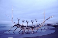 Viking boat Solfari, Reykjavik
