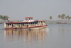 Local ferry, Backwaters
