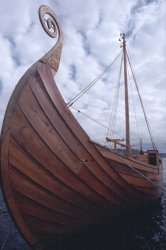 Replica Viking ship. Oslo