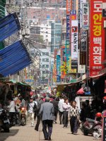 Street market - Busan