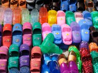  Plastic shoes - Busan Market