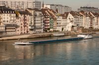 Basel - Rhine barge