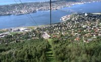 Tromso from cablecar
